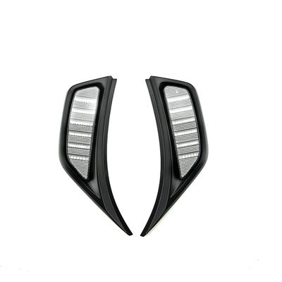 For Jeep Gladiator JT Wrangler JL Rubicon Sahara 2x Smoked Front Fender LED Repeat Side Marker Lights DRL Daytime Running Lamp