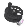 Reel Fishing Diameter 6cm Accessories Sturdy Easily Install for Saltwater Pp Structure Left