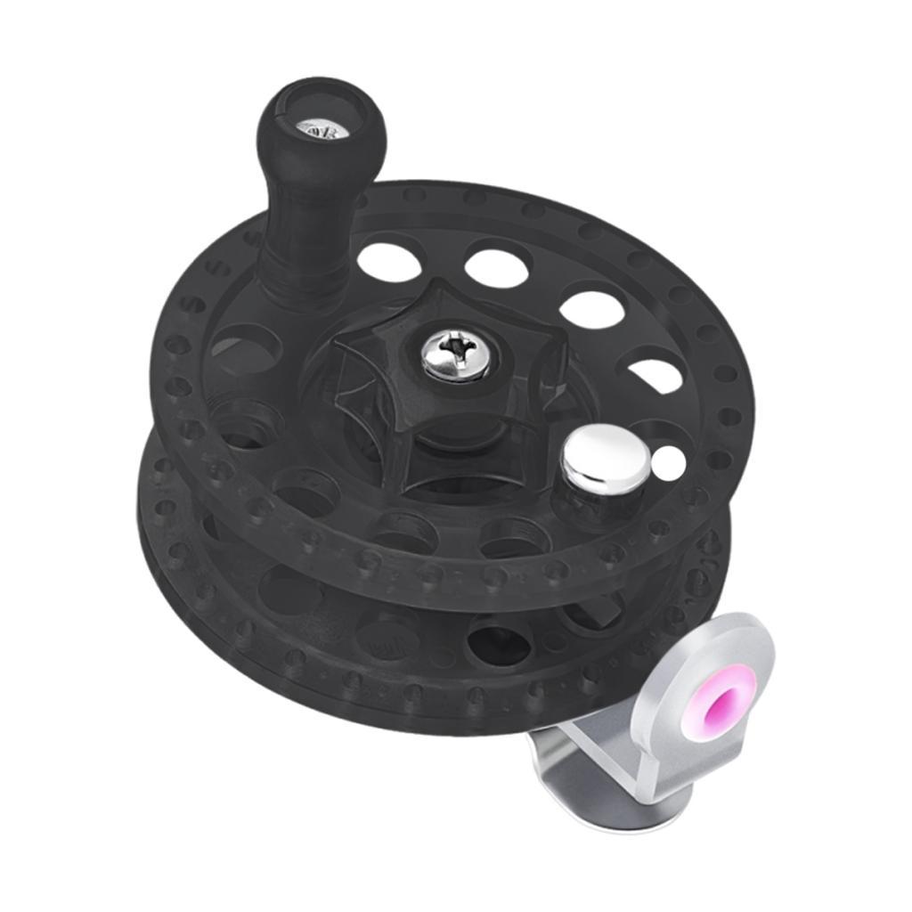Reel Fishing Diameter 6cm Accessories Sturdy Easily Install for Saltwater Pp Structure Left