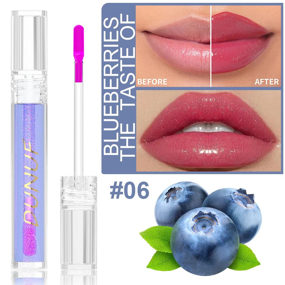 DUNUF Fruit Color-changing Long Lasting Nouritious Lipsticks Lip Gloss Make up Spring Moisturizing Lip Oil Makeup Free Shiping
