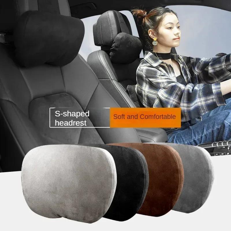 Car Headrest for Mercedes Benz Maybach Design S Class Ultra Soft Pillow Neck Support Seat Universal Car Pillow Neck Rest Cushion