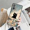 Case for Xiaomi Mi 13 Lite 14 11 12X 12T Pro 11T 12 10T Funda Phone Cover Cartoon Cat