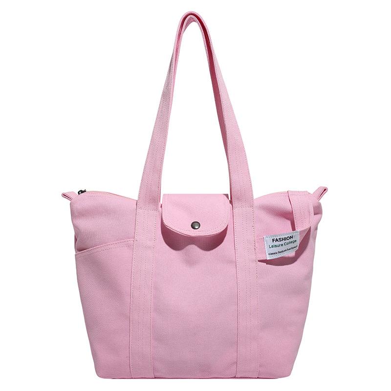 Daily tote commuter bag new fashion shoulder bag large capacity lazy style literary handbag bag