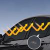 Universal Anti Mosquito Privacy Window Shade UV Protection Mesh Car Side Sun Visor Used For Auto Care