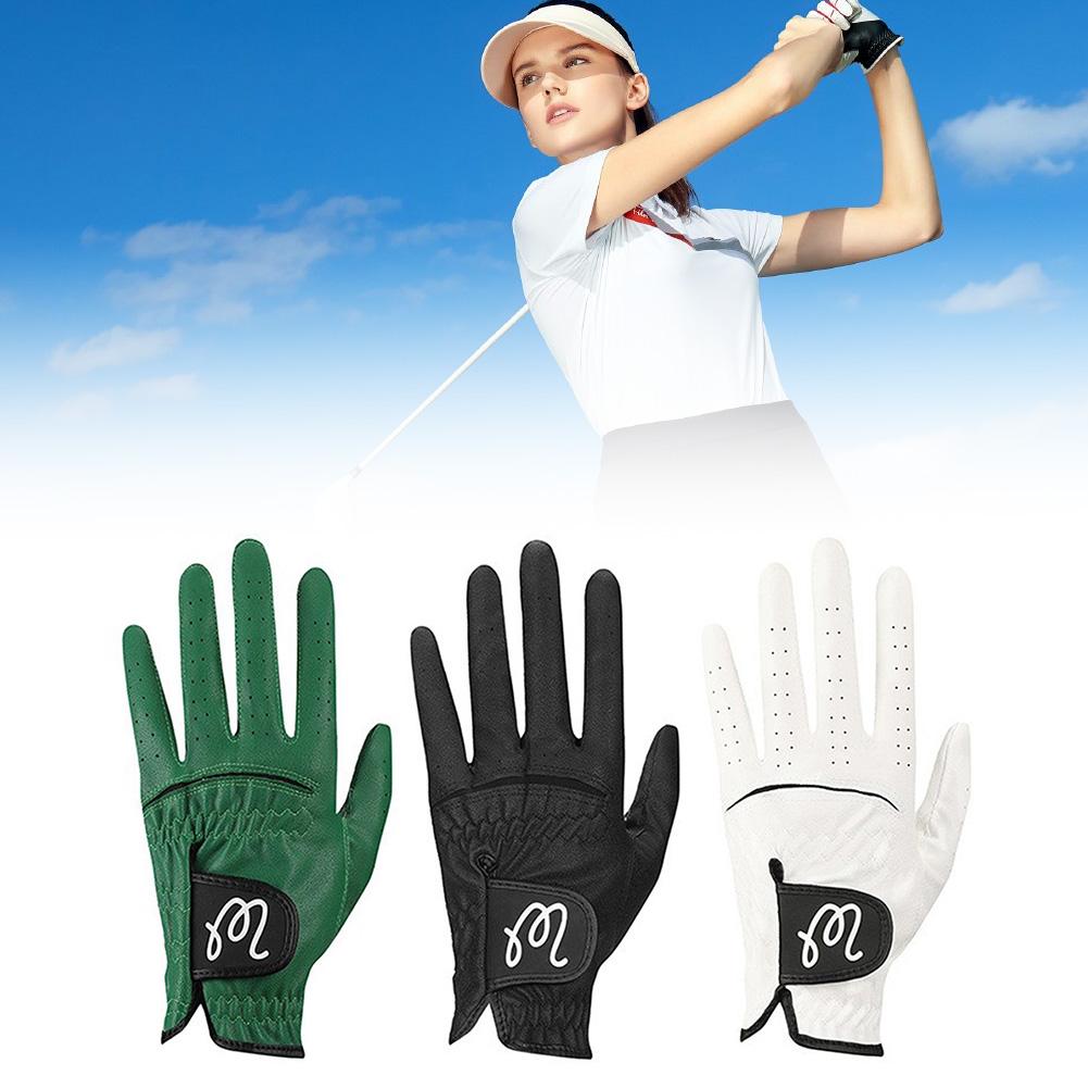 1PC Fashionable Golf Gloves For Left Hand Anti-Slip And Breathable Pu Leather Sports Gloves Golf Equipment