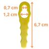 Replacement Blade - Phonillico® - RAC155 RAC157 RAC158 - 50 Pieces - Ryobi Compatible - 6.7 Cm