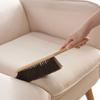 1pc Hand Broom Counter Duster Dusting Brush for Home Cleaning, Soft Dust Brush with Long Wooden Handle for Bed Sofa Furniture