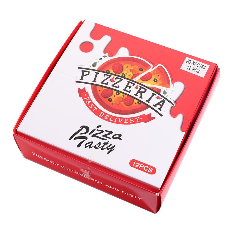 Creative Pizza-Shaped Detachable Eraser for Students