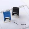 DIY Handle Account Date Stamps Stamping Automatic Ink Return Mini Self-Inking Stamps for Office Supplies Date Wheel Stamp