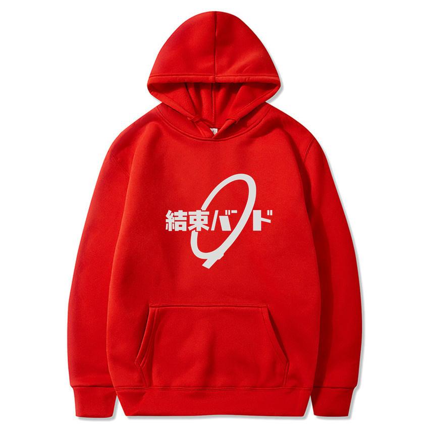 BOCCHI THE ROCK! Kessoku Band Pullover Hoodie Pullover Fashion Classic Hoodie Cozy Fleece Clothing Men's Hoodie Versatile Casual