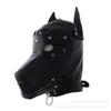 PU Hood Black Head Cover Role Play Mask Unknown Mystery Flirting Play