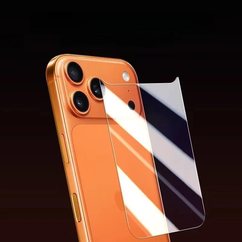 2in1 Back Tempered Glass+Lens Glass For iPhone 17 Pro Max 17Pro 17Air Anti scratch back cover For iPhone 17 Series Glass