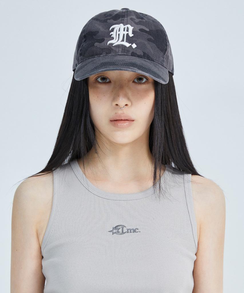 LMC Gothic 6Panel Cap Black Camo