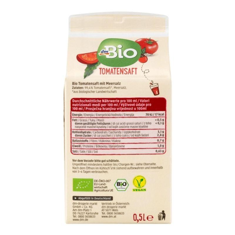DM Bio DM Tomato Juice 500ml (salted)