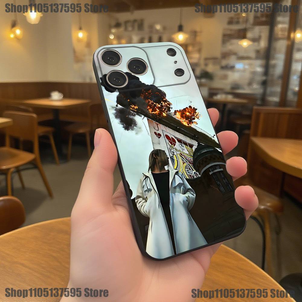 A-Alice In B-Borderland Phone Case For iPhone 17,16,15,14,13,12,11,Pro,XS,Max,XR,Plus,E,SE4,Mini Black Soft Cover