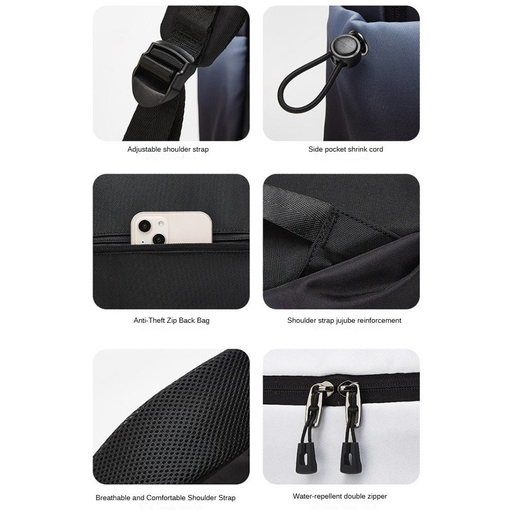 New Gradient Color Backpack for Men, Laptop Backpack, High School and College Students