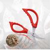 Elbow Stainless Steel Sharp Blade Kitchen Shrimp Clippers Remove Shrimp String Peel  Household Seafood Scissors