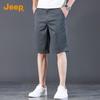Jeep Men's Casual Thin Five-Point Shorts