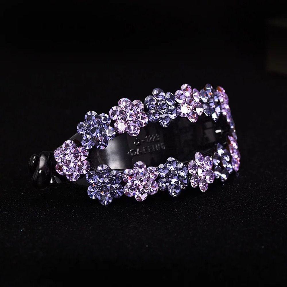 

Banana Shape Ponytail Holder Korean Style Hairpin Headdress Horsetail Hair Clip Women Hair Clip F
