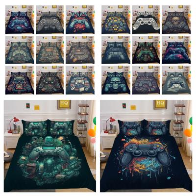 Game Console Bedding Set Cover Young Man Bed Sets 3D Printing Quilt Cover Soft Bedspresds Queen King Size Duvet Cover