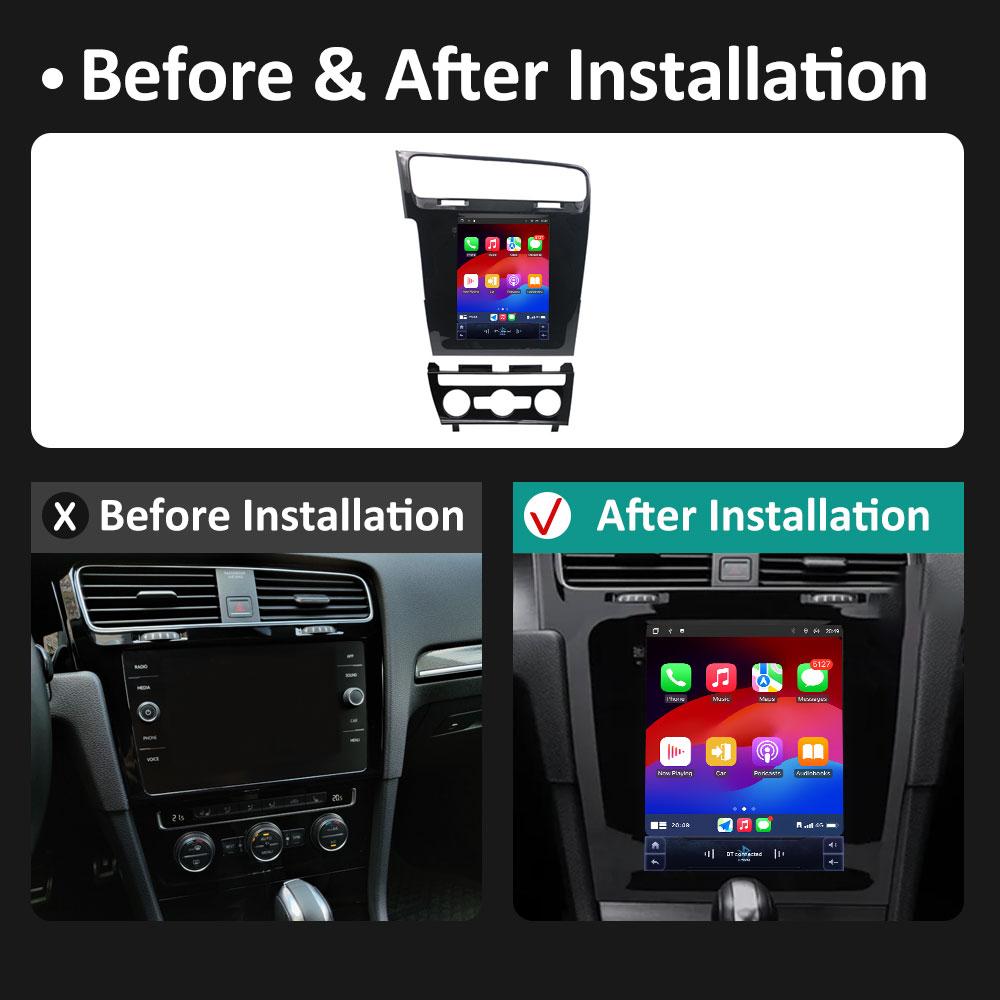 DSP Stereo Wireless Carplay for Volkswagen Golf 7 2014 2015 2016 2017 - 2018 Car Multimedia Video Radio Player Accessories WIFI