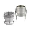 304 Stainless Steel Type A & D Quick Coupling with Internal Thread (Male/Female) DN25 50 Connector