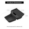 for Tesla Model Y Juniper Standard RWD 2026 2025 Center Console Lower Storage Box TPE Central Tray Organizer Accessories Tidying