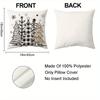 Christmas Themed Pillowcases: Merry and Bright, Let it Snow, Joyful Designs Sofa room cushion cover home decoration gift