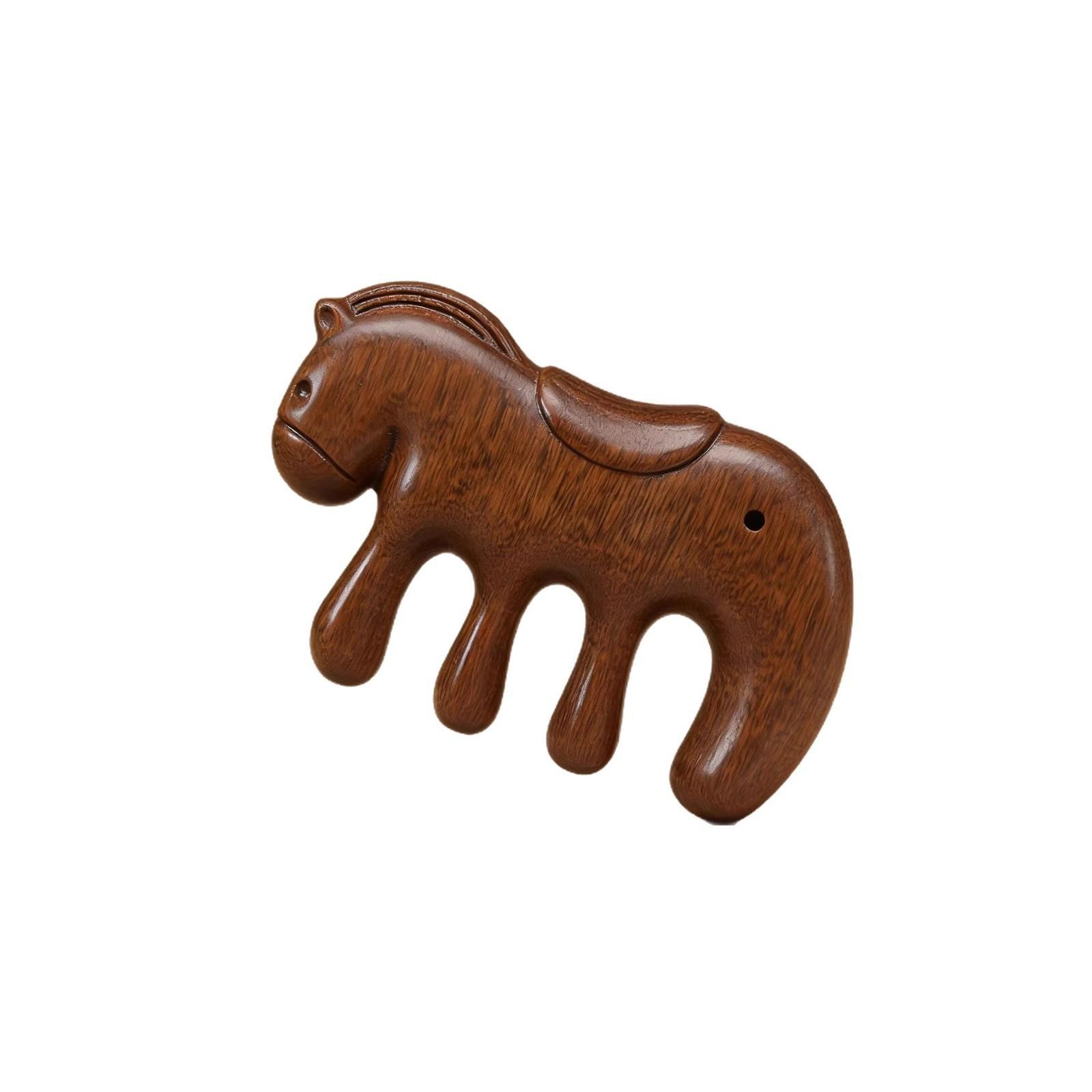 

Small Horse Hair Massage Comb, A Soothing Scalp Comb. An Exquisite Gift Suitable For Personal Use Or As A Gift For Others. 1pc one size білий