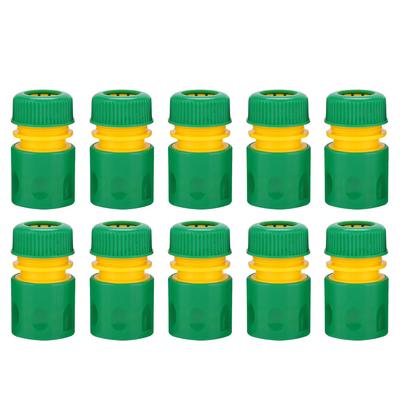10 Stück 1/2" Gartenhahn Wasserschlauch Schnellverbinder Bewässerung Gewindeverbindungssystem