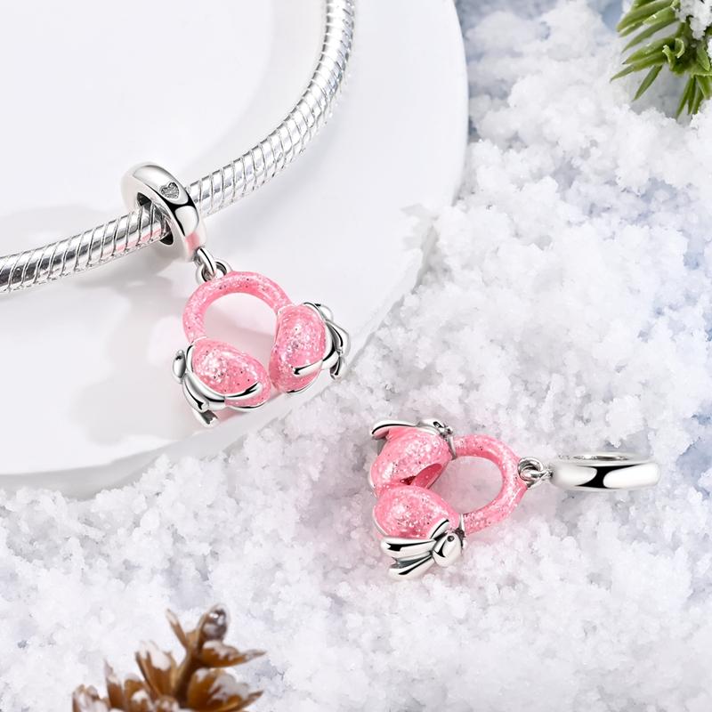 New Original Charm Bead Pendent Copper Penguin Snowflake Capybara Cat Butterfly Xo Charms Fit Bracelet Bangle Woman Jewelry