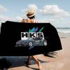 Sports Car HKS JDM Big Microfiber Beach Towels Quick Dry Towel Sand Beach Towels Pool Towel For Travel Swim Pool Yoga