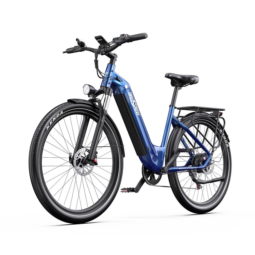 ONESPORT OT05 City Electric Bike, 250W Motor, 36V 18.2Ah Battery, 27.5*2.25-inch Tire