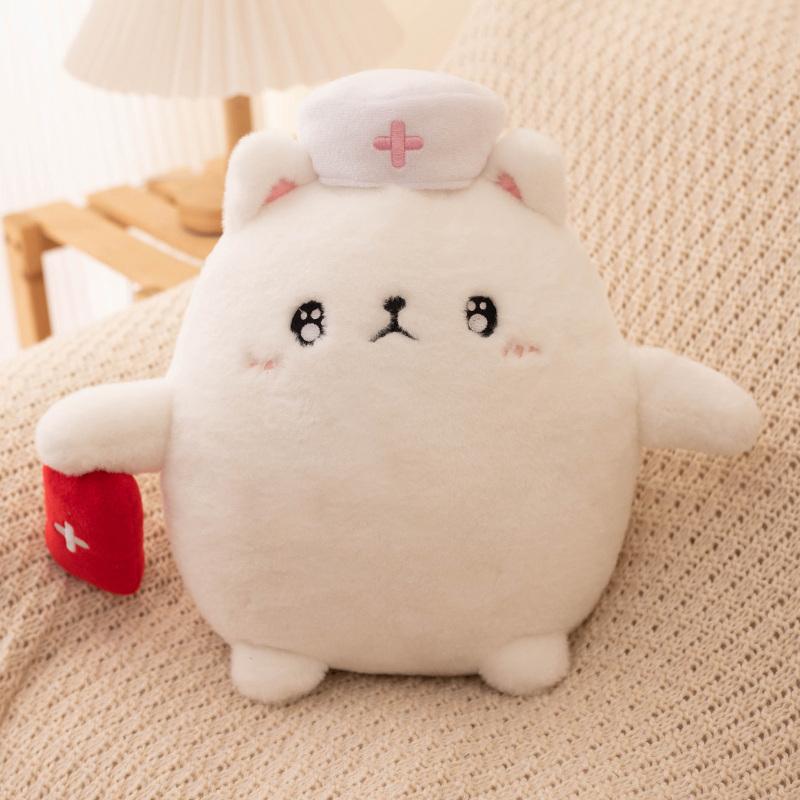 30Cm Hallowmas Gift Dark Power Plush Cat Soft Toys Cool Pirate Death Cat Plushies Stuffed Doll Boy Gift