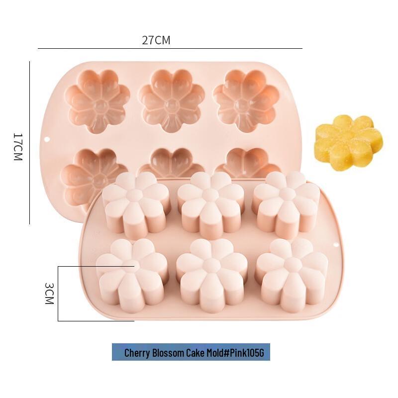 Cherry Blossom Petal Cake Mold Set