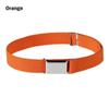 Gift Pants Strap Solid Color Boys Girls Alloy Buckle Waistband Kids Canvas Belt Adjustable