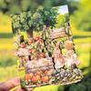 RetroStory Laser Engraved Sticker Pack: Hard Cardboard Journal & DIY Ins Style Stickers