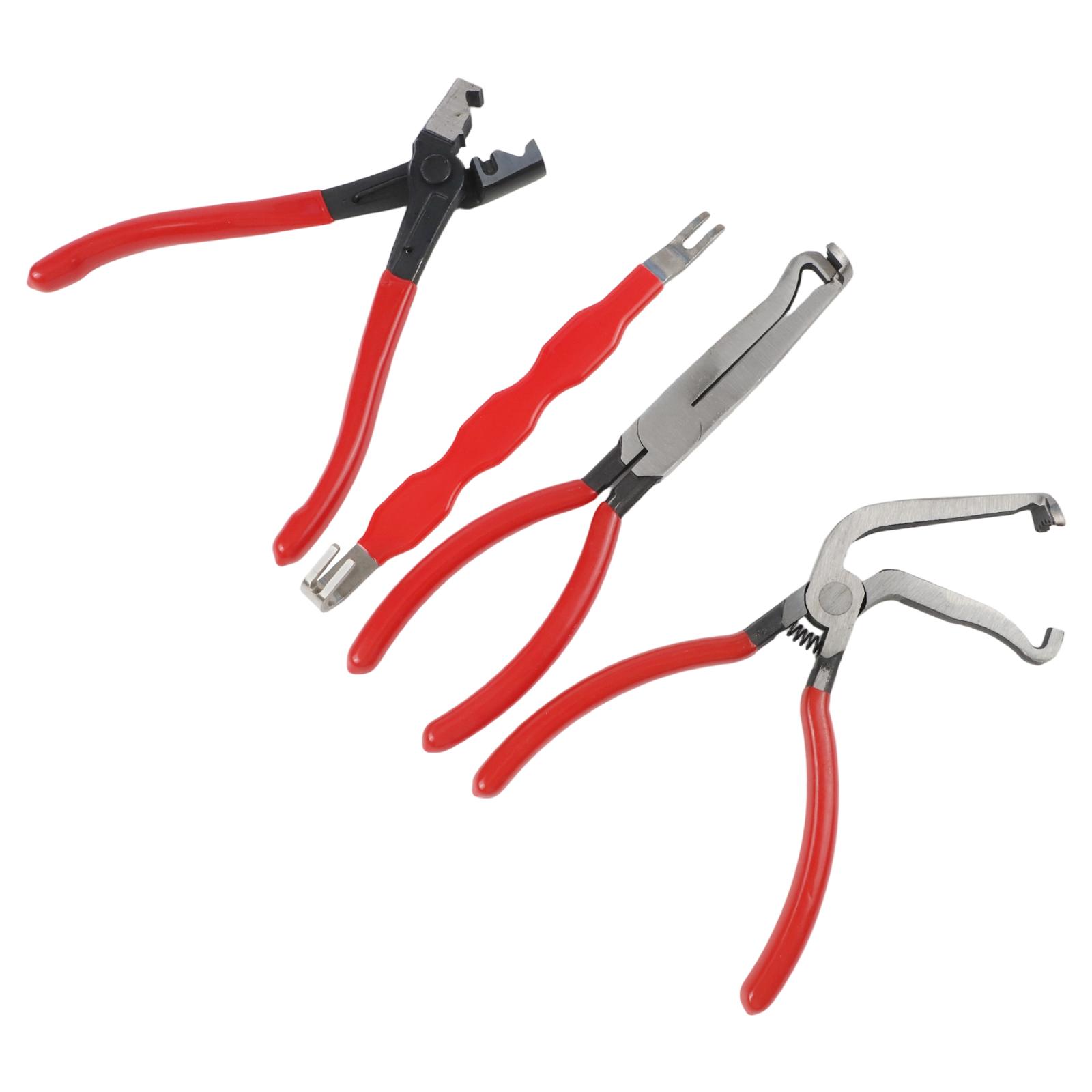 

4 Pcs Car Electrical Disconnect Pliers Electrical Connector Separator Tool Car Power-off Pliers Disassembly Kit
