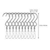 Wind Chime Rotating Hook Hanging Hook Hanger for Storage 20Pcs