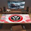 Sheffield United Football Club Print  Cushion Non-slip Laptop Tablet Big Mousepad XXL Mat Mini PC Playmat With Lock edge