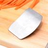 Kitchen Utensils Stainless Steel Hand Guard Multi-functional Vegetable Cutting Finger Guard Finger Guard Anti-cutting Protector Kitchen Gadgets
