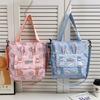 2025 New Printed Large-capacity Women's Tote Shoulder Bag Casual Simple Messenger Bag