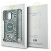 Guess Guhmp16Xhcpofpa Iphone 16 Pro Max  6.9 Zielony/Green Hardcase Iml Flowers Allover Electro With Pearl Strap Magsafe