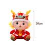 2024 Chinese Dragon Toy Dragon Doll Soft New Year Dragon Toy for Holiday Party