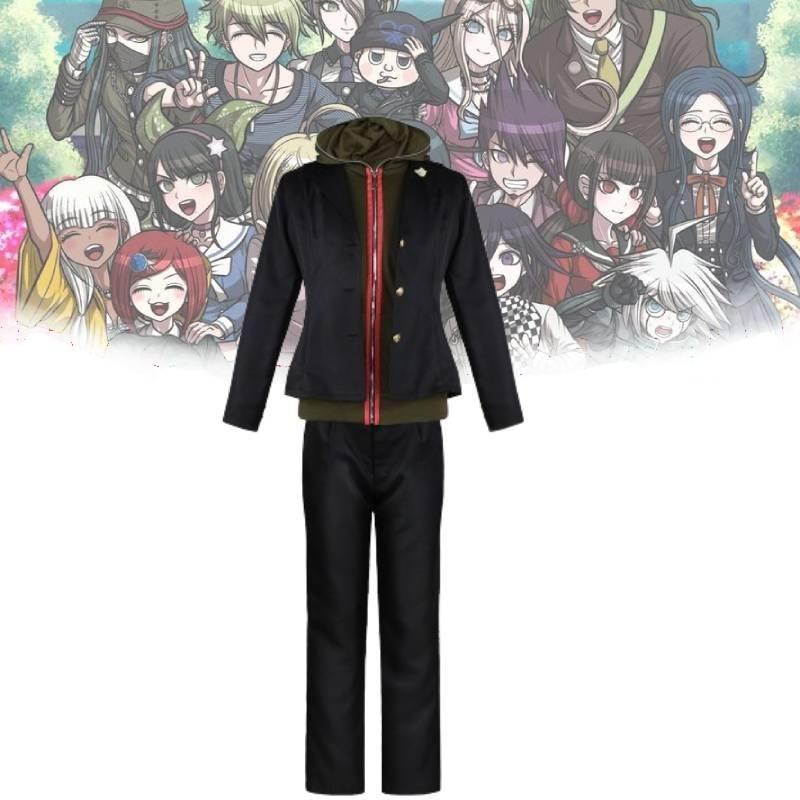 Danganronpa V3 Cosplay Costume Miu Iruma School Uniform Cotton Fabric