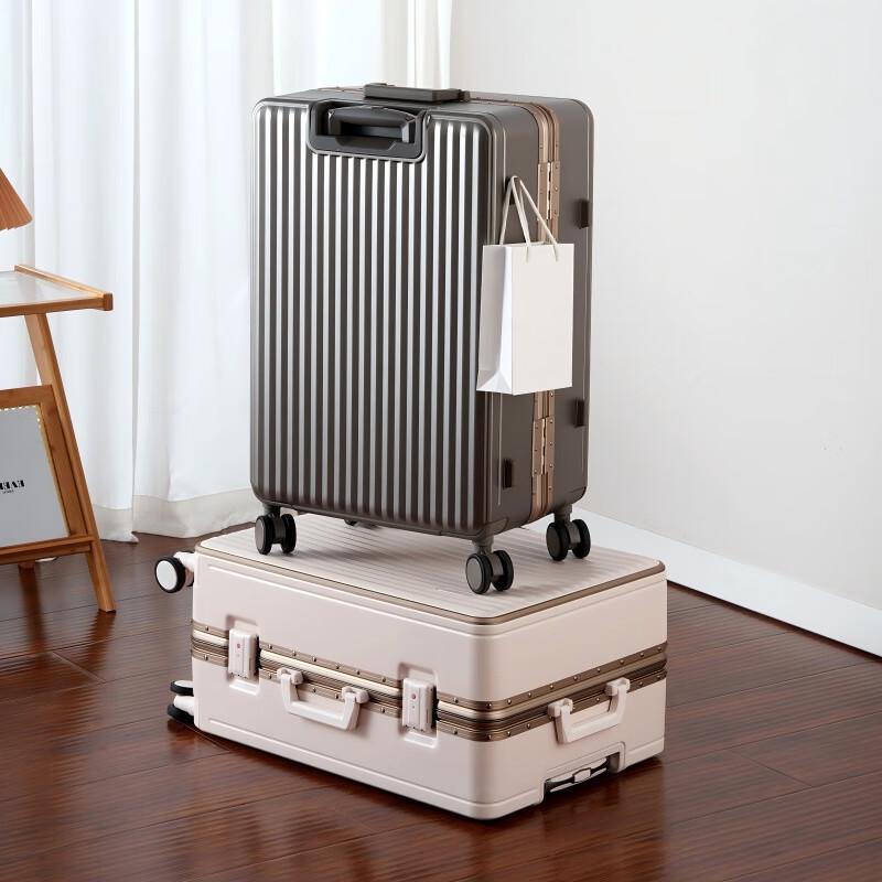 T.J. HARREN Aluminum Frame Luggage Suitcase