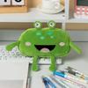 Stuffed Frog Pen Case, Funny Frog Pencil Bag, Fluffy Pencil Storage Pouch, Large Capacity Zipper Pen Bag for Boys Girls, Multifunctional Storage Bag
