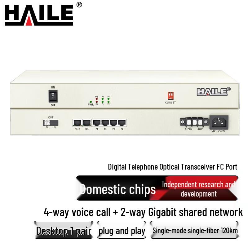 HAILE Digital Telephone Fiber Optic Multiplexer