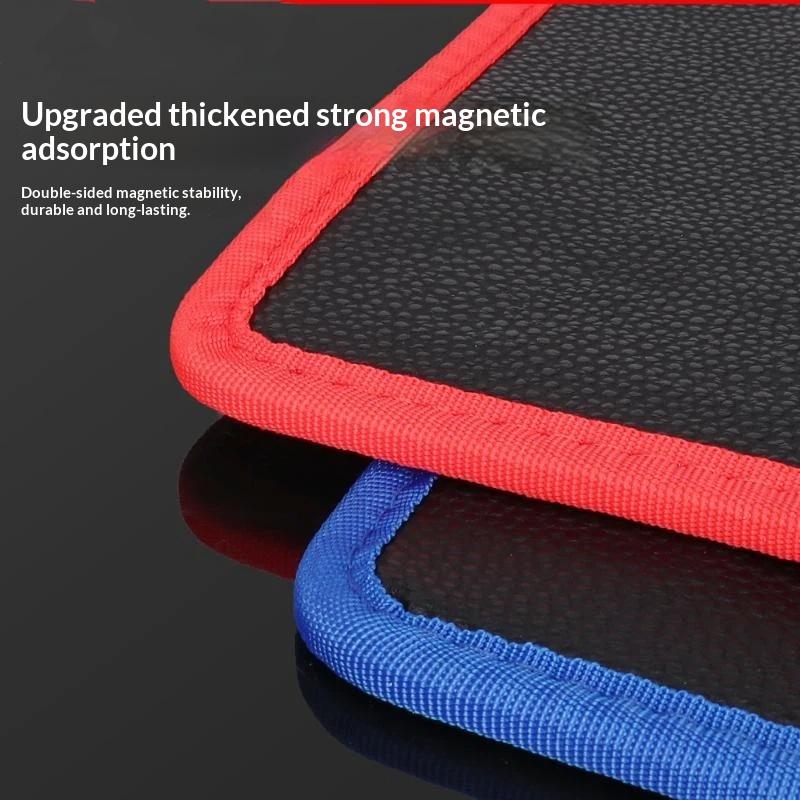 Strong Magnet Heavy-Duty Tool Mat Double-sided Waterproof Wall Mount Tray for Workbench DIY Repair Jobs