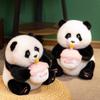Panda Plush Cake Toys Cute Stuffed Animal Dolls Cartoon Kids Gifts Birthday